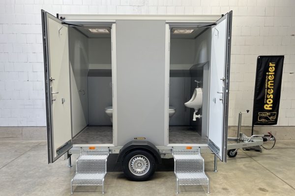 Meier 1 Damen, 1 Herren, U SILVER Toilettenanhänger